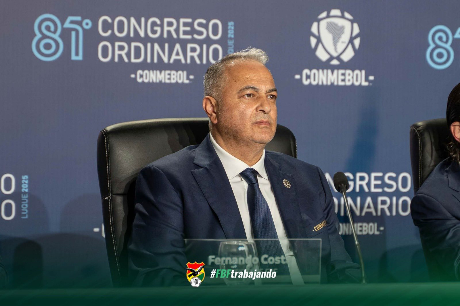 Federación Boliviana de Fútbol «COSTA VA POR LA UNANIMIDAD»