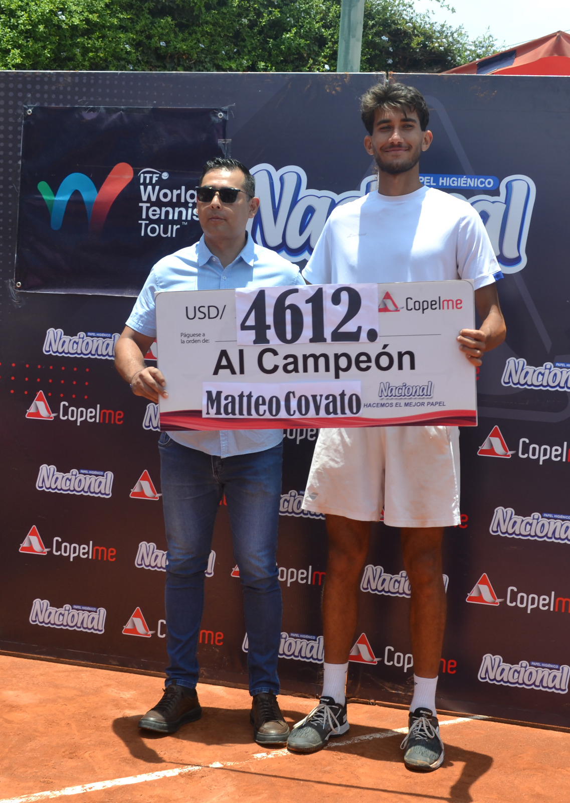 Matteo Covato campeón Copa Copelme en Cochabamba