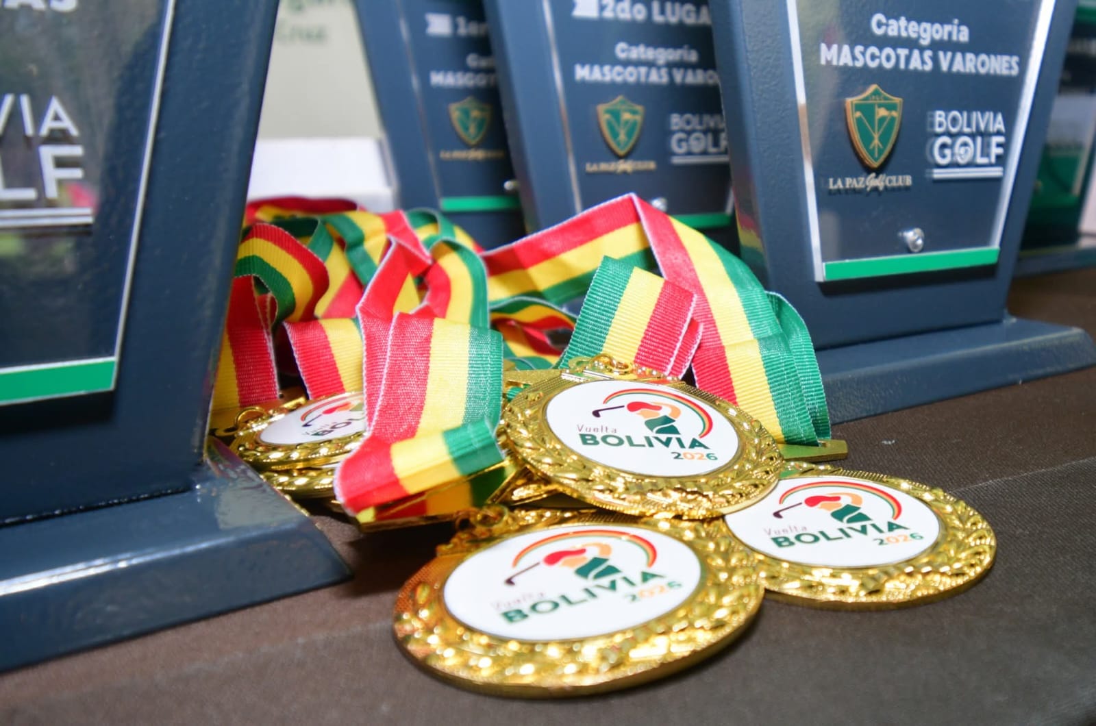 Premiación del Torneo Nacional Infantil de Golf en el Club de Golf La Paz