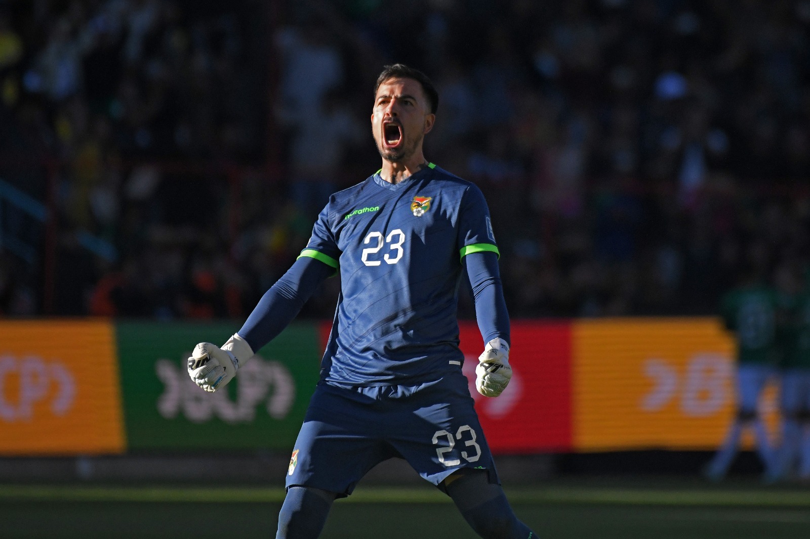 Carlos Lampe y Guillermo Viscarra en la Selección boliviana